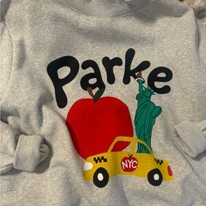 Parke x nyc mockneck sweatshirt